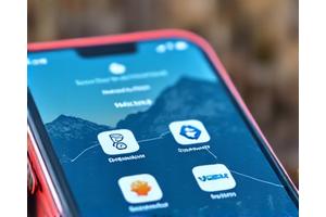 Mga logo ng sikat na fitness apps tulad ng Strava, Garmin Connect, at Apple Health.