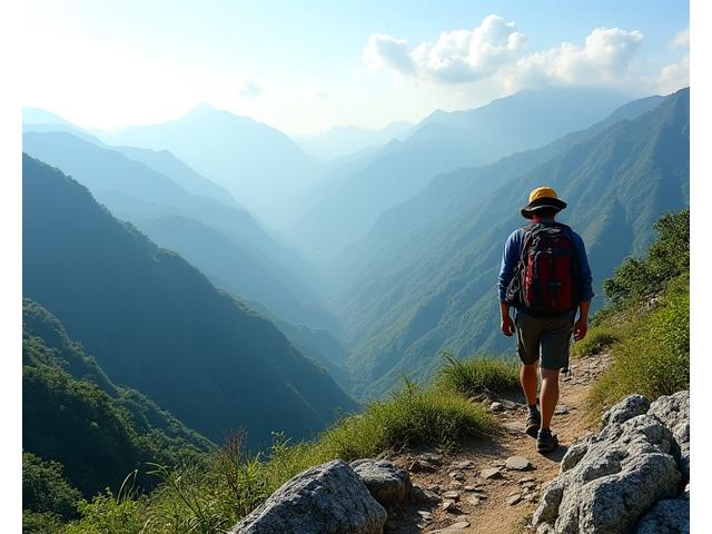 Mountain trails sa kabundukan ng Cebu