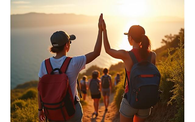 Solo traveler na sumasama sa group adventure