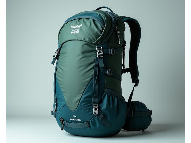An ultralight, durable hiking backpack filled with essential gear.