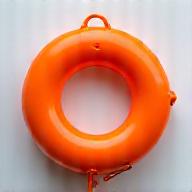 Open water swimming safety buoy