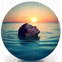 Swimmer overcoming challenging waves, symbolizing mental resilience